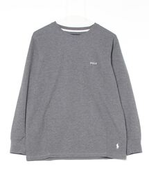 ケーブルニット コットン ロングスリーブ ポロシャツ（ポロシャツ