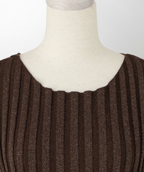 ニット セーター フリルカフ ニット トップス HUIT レディース フリルカフ ニット トップス HUIT（ニット/セーター）｜HUIT