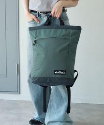 WILD THINGS（ワイルドシングス）の「【WILD THINGS/ワイルドシングス】DELFY fabric 2WAYトートリュック(容量：約13L)（バックパック/リュック）」