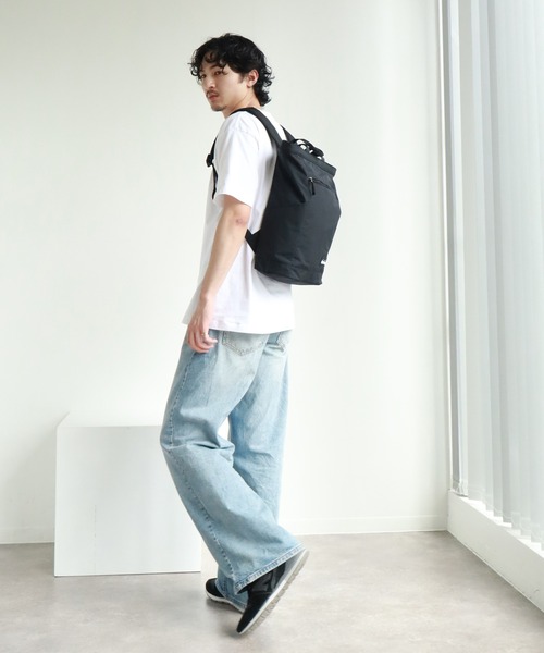WILD THINGS(ワイルドシングス)の「【WILD THINGS/ワイルドシングス】DELFY fabric 2WAYトートリュック(容量:約13L)(バックパック/リュック・メンズ・ベージュ/グレー/ブラック/ターコイズブルー・FREE)」の18枚目の写真