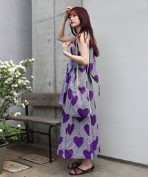 moyan ecri( GN)<moyan ecri>AtJngpobNI[vOs[XAFRICA BACK OPEN DRESS(s[X)