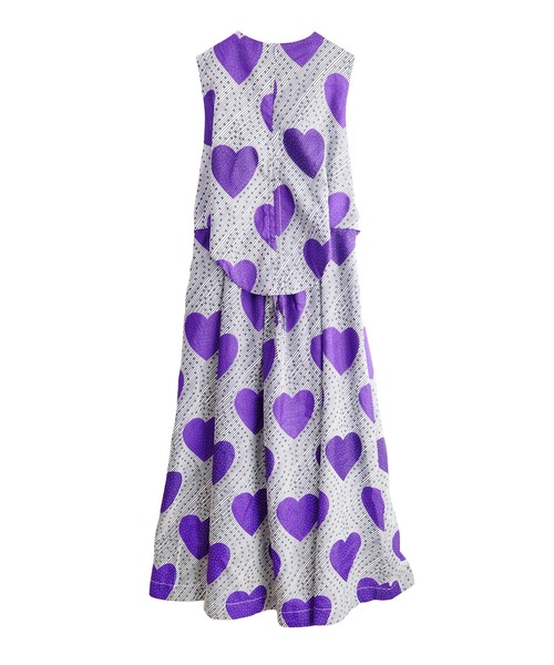 moyan ecri(モヤン エクリ)の「<moyan ecri>アフリカ生地使用バックオープンロングワンピースAFRICA BACK OPEN DRESS(ワンピース・レディース・グリーン系その他/レッド系その他/パープル系その他/パープル系その他2・FREE)」の21枚目の写真