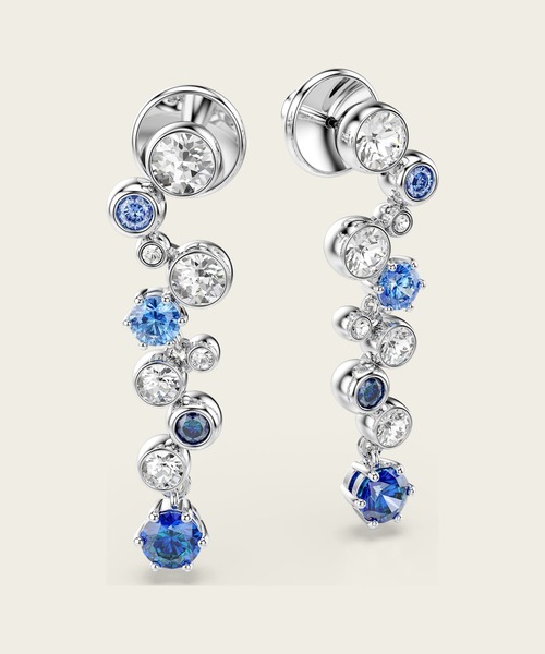 公式】【スワロフスキー】Constella ドロップピアス ミックスカット