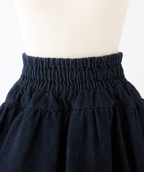one after another NICE CLAUP(ワンアフターアナザーナイスクラップ)の「【WEB限定/REVIVAL】セットアップ対応/ティアードミニスカート(スカート・レディース・サックスブルー/ネイビー/ブラウン・FREE)」の20枚目の写真