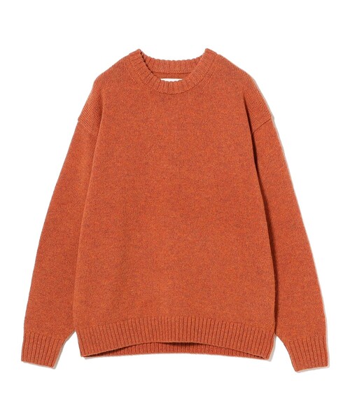 セール】ローゲージ ウール クルーネック ニット（ユニセックス
