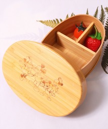 PEANUTS（ピーナッツ）の「(SK)環境にやさしい 竹製 キャラクター ランチボックス[600ml]（お弁当箱）」