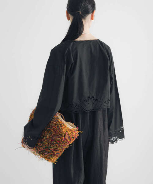 セール】カットワークレース刺繍ブラウス（シャツ/ブラウス