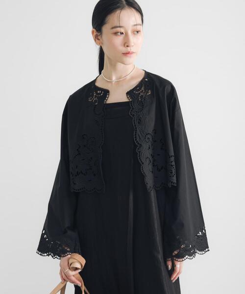 セール】カットワークレース刺繍ブラウス（シャツ/ブラウス