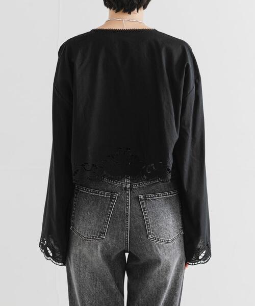 URBAN RESEARCH(アーバンリサーチ)の「カットワークレース刺繍ブラウス(シャツ/ブラウス・レディース・オフホワイト/ブラック・FREE)」の12枚目の写真