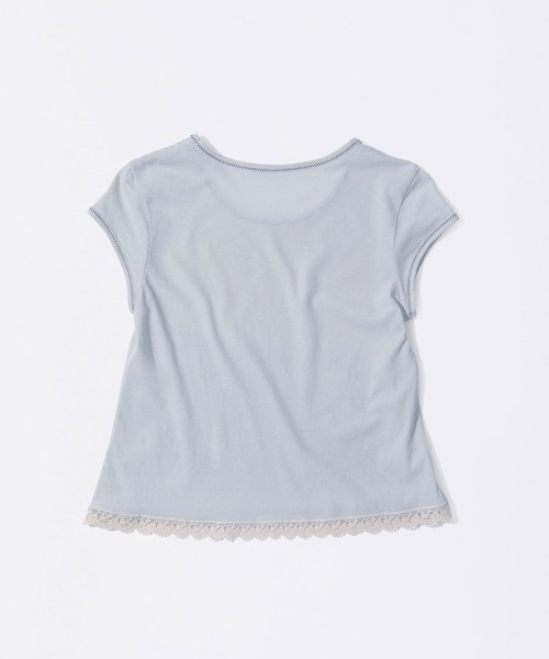 Tシャツ・カットソー SCULPTOR Lace Crop Baby Tee HJ5B0069 セール】Lace Crop Baby Tee（Tシャツ/カットソー）｜SCULPTOR