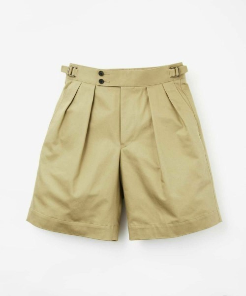 BRITISH MADE（ブリティッシュメイド）の「グルカショーツ/ホワイトホール(UNISEX) 全2色（その他パンツ・メンズ・ベージュ・S/M）」の2枚目の写真