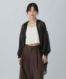 LEPSIM | シアーシャツチュニック　571461(シャツ/ブラウス)