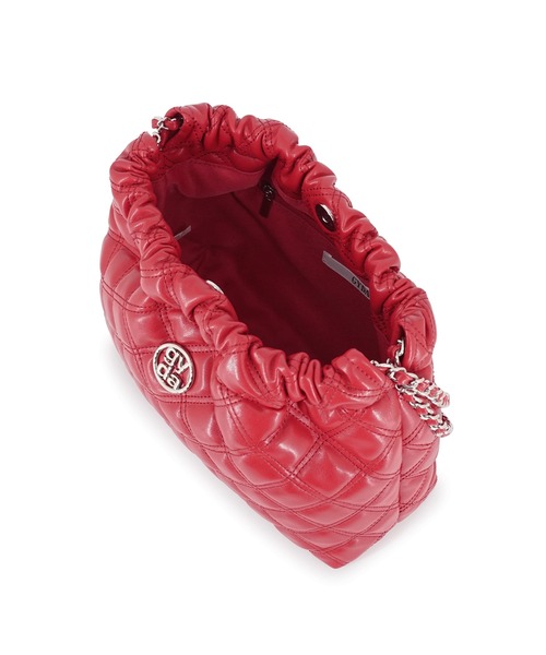 GYDA（ジェイダ）の「GYDA(ジェイダ)チェーントートバッグ GY-B356 ダブルキルティング（トートバッグ・レディース・アイボリー/ブラック/レッド・FREE）」の18枚目の写真