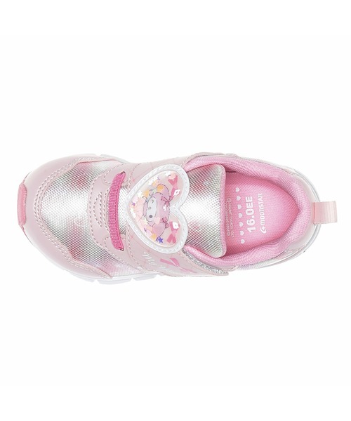 MoonStar(ムーンスター)の「【MoonStar/ムーンスター】SA C038 キッズスニーカー(スニーカー・キッズ・サックスブルー/ピンク/パープル・19.0cm/18.0cm/17.0cm/16.0cm/15.0cm/14.0cm)」の9枚目の写真