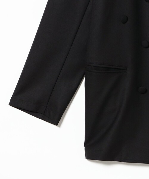 International Gallery BEAMS(インターナショナルギャラリービームス)の「ランダムボタン ソリッド ジャケット(その他アウター・メンズ・ブラック・LARGE/MEDIUM/SMALL)」の8枚目の写真