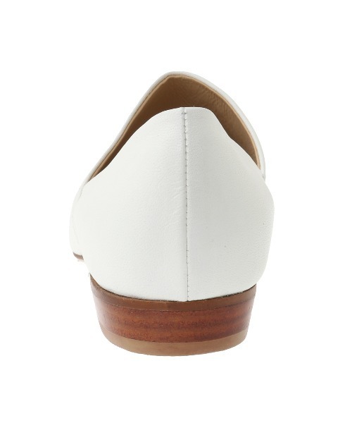 SIDE CUT STACKED HEEL FLAT SHOES（パンプス）｜CLANE（クラネ）の