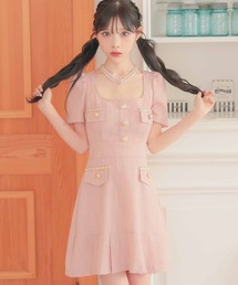 韓国 服 レディース ワンピース ピンク ノースリーブ ロングワンピース シアー Amazon.co.jp: [LingLong Pavilion] ワンピース レディース