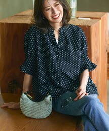 ニジュウサンク 23区 トップス 23区｜ニジュウサンクのトップス（ブルー・ネイビー/青色系）通販
