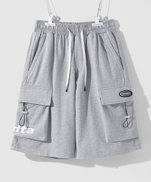 THE HITSS（ヒッツ）の「ワンポイント ロゴ スウェット カーゴショーツ / ハーフパンツ（スウェットパンツ）」