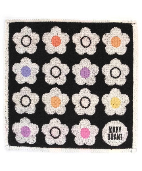 MARY QUANT（マリークワント）の「MARY QUANT タオル <ロゴ>（ハンカチ/ハンドタオル・レディース・ベージュ/アイボリー/ブラック・FREE）」の5枚目の写真