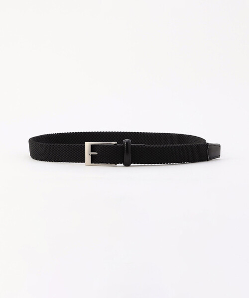COMME CA ISM（コムサイズム）の「ゴムメッシュ ベルト（ベルト・メンズ・ブラック/ダークブラウン・FREE）」の2枚目の写真