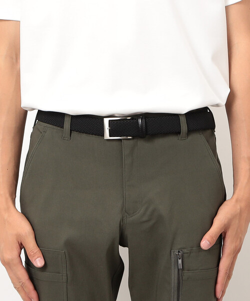 COMME CA ISM（コムサイズム）の「ゴムメッシュ ベルト（ベルト・メンズ・ブラック/ダークブラウン・FREE）」の9枚目の写真