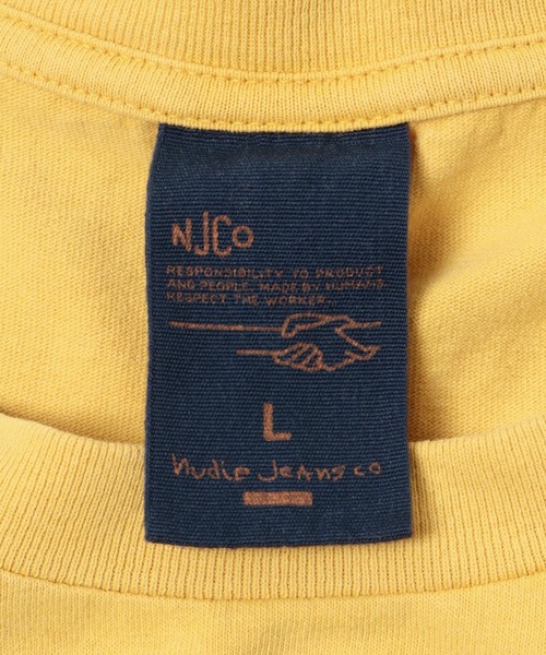 Nudie Jeans（ヌーディージーンズ）の「NUDIE JEANS　Roy Average T-Shirt（Tシャツ/カットソー・メンズ・イエロー・MEDIUM/LARGE）」の12枚目の写真