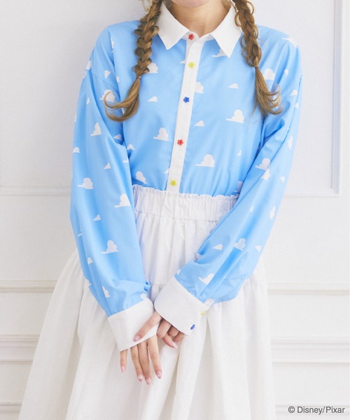 セール】トイストーリー/ クラウド柄シャツ（シャツ/ブラウス