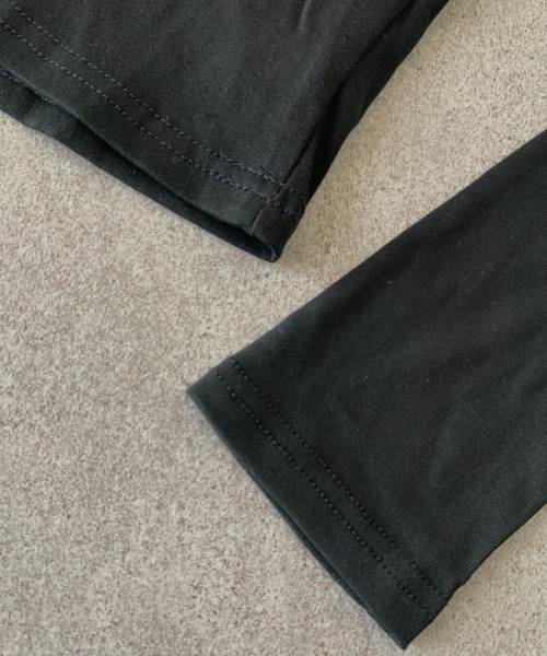 SHEPP(シープ)の「【累計お気に入り9500人突破】ヘンリーネック スリムフィット ロンT/26春夏(Tシャツ/カットソー・レディース・オートミール/ブラック/ホワイト・S/M)」の18枚目の写真