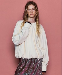 MAISON SPECIAL（メゾンスペシャル）の「Balloon Short Sweatshirt/バルーンショートスウェット（スウェット）」