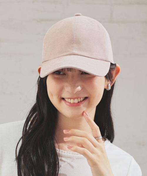 Honeys（ハニーズ）の「バックリボンキャップ（キャップ・レディース・ピンク/アイボリー/グレー・FREE）」の9枚目の写真