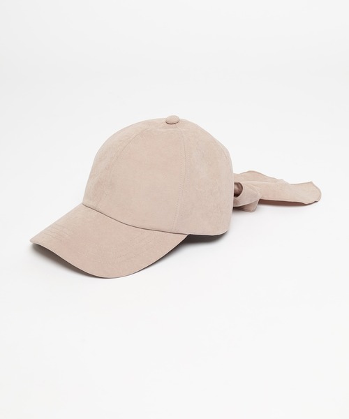 Honeys（ハニーズ）の「バックリボンキャップ（キャップ・レディース・ピンク/アイボリー/グレー・FREE）」の18枚目の写真