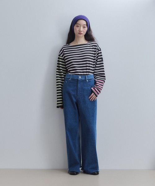 ADAM ET ROPE'(アダムエロペ)の「【WEB限定】ボリュームニットターバン(ヘアバンド・レディース・チャコールグレー/ブラック/パープル/グリーン系その他2・FREE)」の8枚目の写真