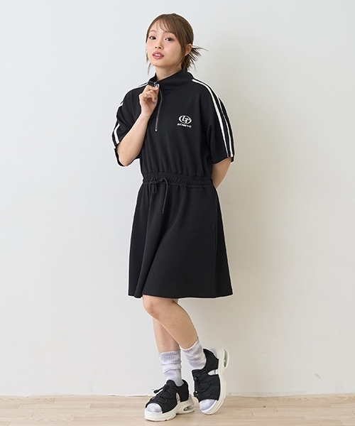 セール】【LTXC】【接触冷感／ひんやり】トラックワンピース