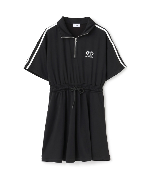ワンピース lovefoxx セール】【LTXC】【接触冷感／ひんやり】トラックワンピース