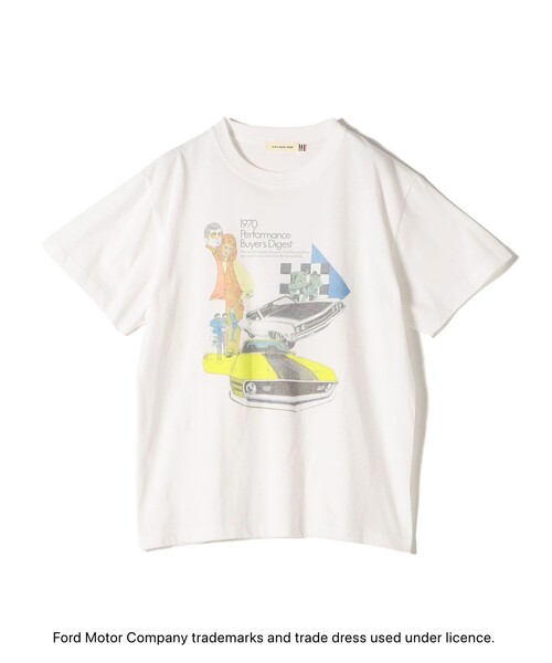 GOOD ROCK SPEED(グッドロックスピード)の「【SHIPS別注】GOOD ROCK SPEED: FORD TEE(Tシャツ/カットソー・レディース・ブラック/ホワイト/ベージュ・ONE SIZE)」の18枚目の写真