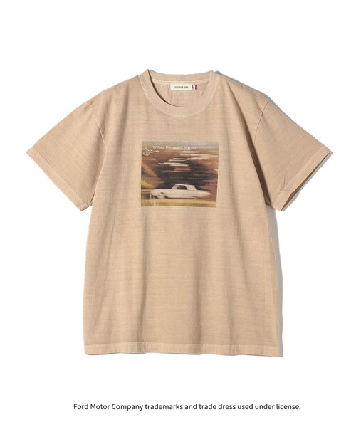 GOOD ROCK SPEED(グッドロックスピード)の「【SHIPS別注】GOOD ROCK SPEED: FORD TEE(Tシャツ/カットソー・レディース・ブラック/ホワイト/ベージュ・ONE SIZE)」の11枚目の写真