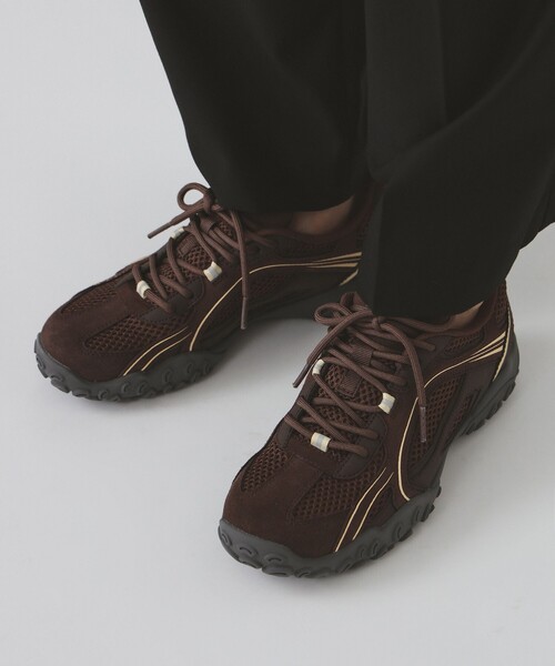 Ray BEAMS（レイビームス）の「FILA / ECHAPPE MS（スニーカー・レディース・ダークブラウン・24.5cm/23.5cm/25.0cm/24.0cm/23.0cm）」の2枚目の写真