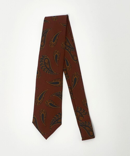UNITED ARROWS ペイズリー柄 ネクタイ HOLLIDAY＆BROWN＞ペイズリープリント ネクタイ（ネクタイ