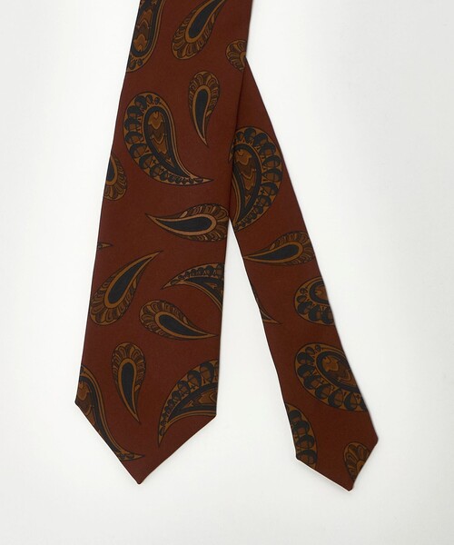 HOLLIDAY＆BROWN＞ペイズリープリント ネクタイ（ネクタイ）｜Holliday