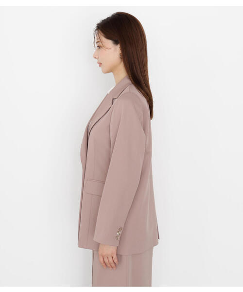 PROPORTION BODY DRESSING(プロポーションボディドレッシング)の「ゴールド釦ダブルブレストジャケット / 1215250806(テーラードジャケット・レディース・ブラウン/ベージュ/ブラック/ブラック系その他・SMALL/P/S/MEDIUM)」の6枚目の写真