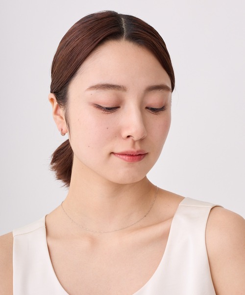 CALIN STANDARD(カリンスタンダード)の「◆金属アレルギー対応◆◆made in japan◆【高品質ポスト】ダブルライン ジルコニアセラミックポストピアス(ピアス(両耳用)・レディース・シルバー/ゴールド/ピンクゴールド・FREE)」の11枚目の写真