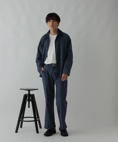 GLOBAL WORK（グローバルワーク）の「クリーンデニム/フレア/575779（デニムパンツ・メンズ・ネイビー系8/ネイビー系9・L/M/S）」の14枚目の写真