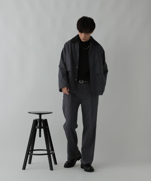 GLOBAL WORK（グローバルワーク）の「クリーンデニム/フレア/575779（デニムパンツ・メンズ・ネイビー系8/ネイビー系9・L/M/S）」の19枚目の写真