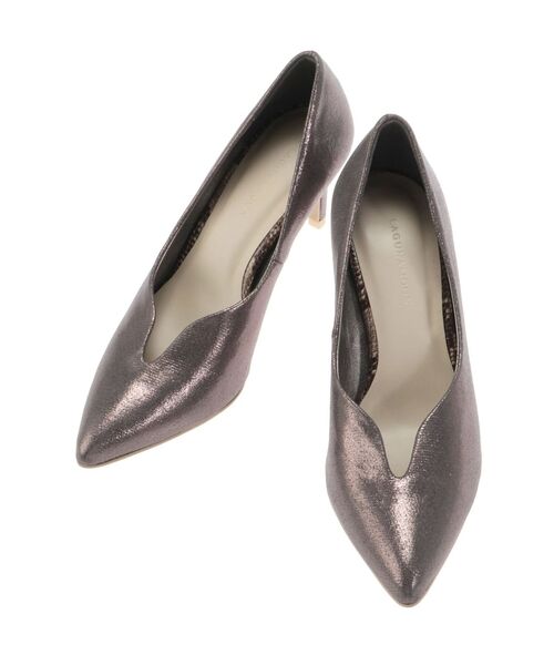 LAGUNAMOON（ラグナムーン）の「LADYカッティングコンフォートパンプス（パンプス・レディース・ゴールド/シルバー・X-SMALL/MEDIUM/SMALL）」の14枚目の写真