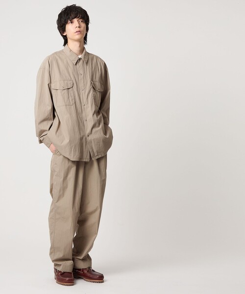 【新品未使用】kolor BEACON  /イージースラックス/グレー/サイズ3 INCOTEX インコテックス スラックス SLACKS SLIM FIT コットン