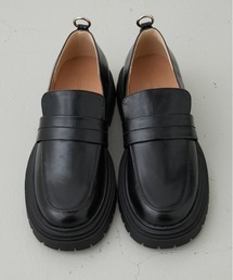 crie conforto | バックリングプラットフォームローファー　靴(ローファー)