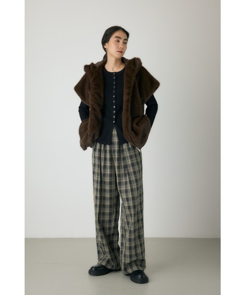 crie conforto（クリーコンフォルト）の「バックリングプラットフォームローファー　靴（ローファー・レディース・ブラウン/ブラック・SMALL/MEDIUM/LARGE/LL）」の6枚目の写真