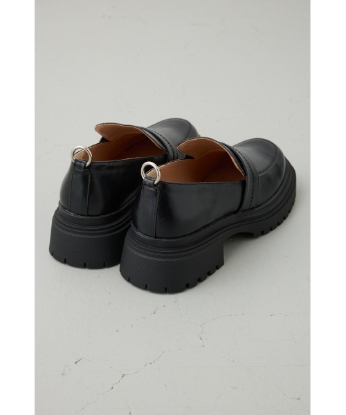 crie conforto（クリーコンフォルト）の「バックリングプラットフォームローファー　靴（ローファー・レディース・ブラウン/ブラック・SMALL/MEDIUM/LARGE/LL）」の8枚目の写真