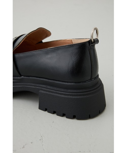 crie conforto（クリーコンフォルト）の「バックリングプラットフォームローファー　靴（ローファー・レディース・ブラウン/ブラック・SMALL/MEDIUM/LARGE/LL）」の10枚目の写真